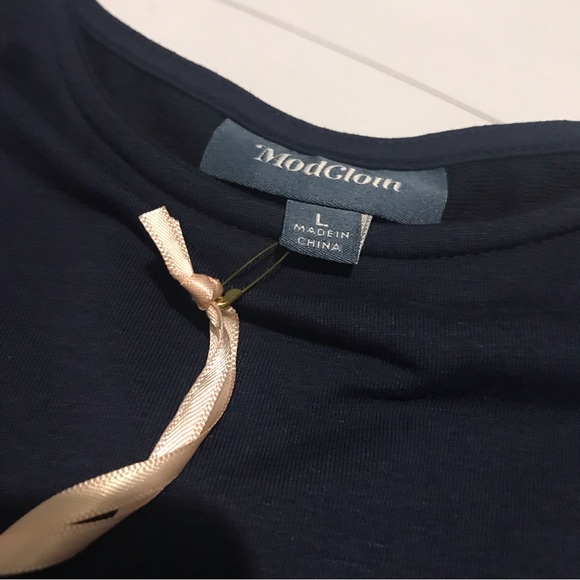 ModCloth NEW NWT Blue Green Galaxy Space Constellation Dress Size Large - Picture 3 of 7